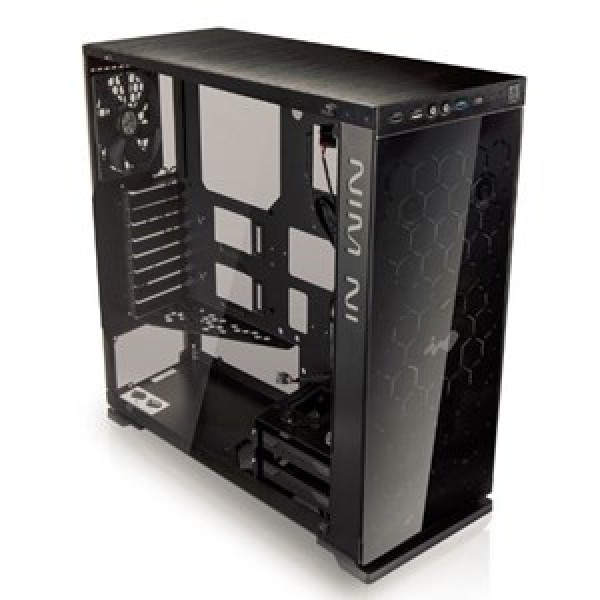 In Win 805 Black Aluminum Tempered Glass Atx Mid Tower In Win 805 Black Aluminum Tempered Glass Atx Mid Tower Computer Case