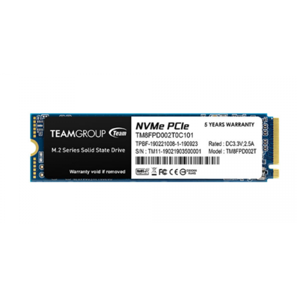 TEAMGROUP MP33 PRO 1TB TLC NVMe PCIe Gen3x4 M.2 2280 SSD